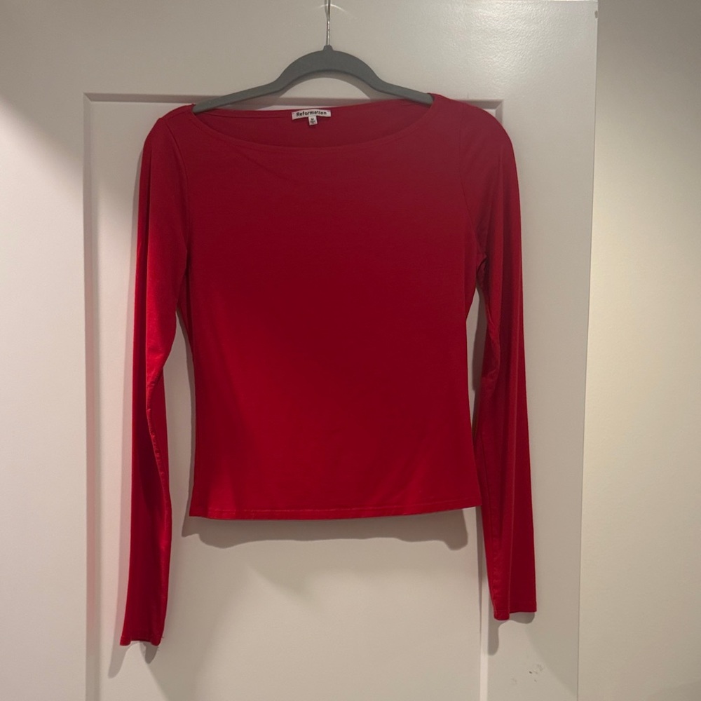 Reformation Wiley Knit Top